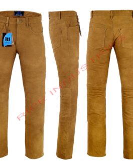 leather light brown Pant