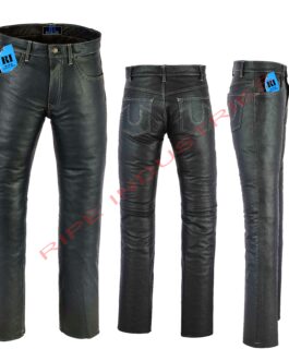 leather Black Pant Mild