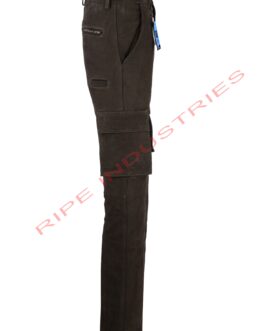 leather cargo pant