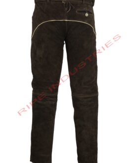 leather Dark Brown Pant